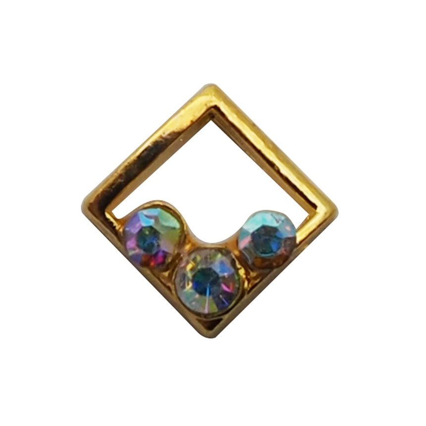 Nail Accessory Wire Square Gold Aurora